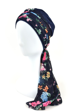 TURBAN BEATA sz.6+10 granat*